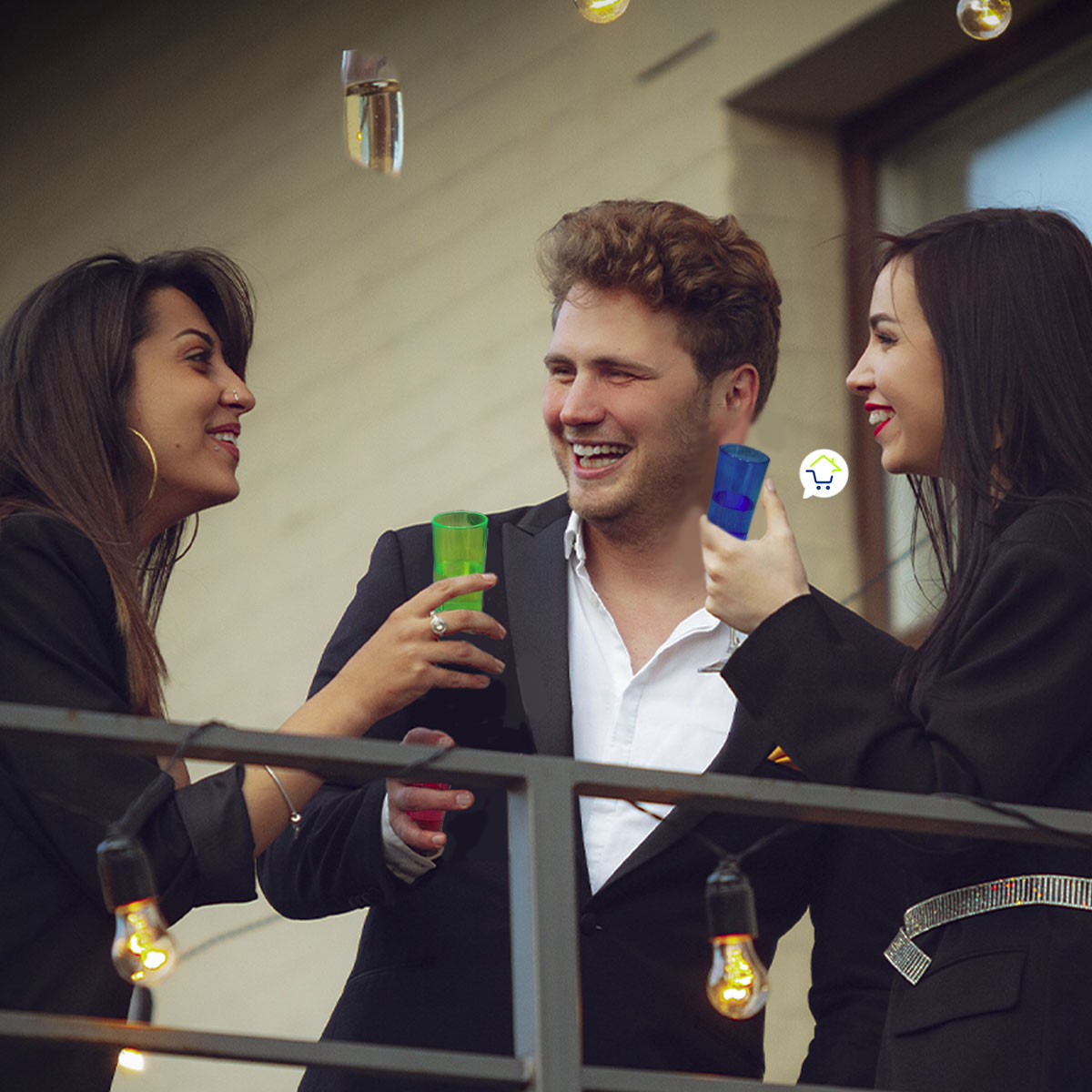 Miniatura 6 de Copas Tequileras x6 Shots Colores 20NZ